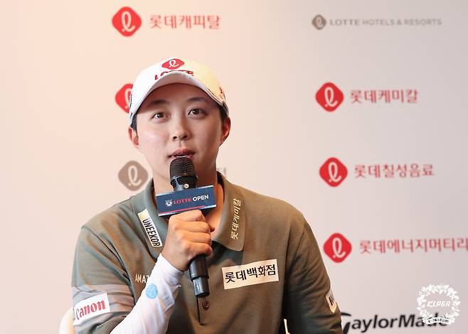 5일 롯데 오픈에서 우승한 김효주. 사진=KLPGA 제공