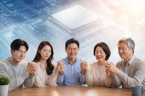 반도체주 투자자 이미지 [사진=챗GPT AI 생성 이미지]