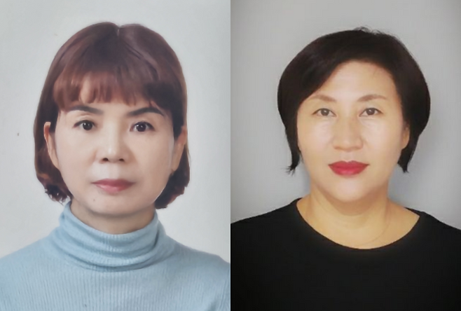 ▲ 제46회 대구미술·민화대전에서 최혜인 씨(왼쪽)와 오일심 씨가 각각 미술과 민화 부문 대상을 차지했다.