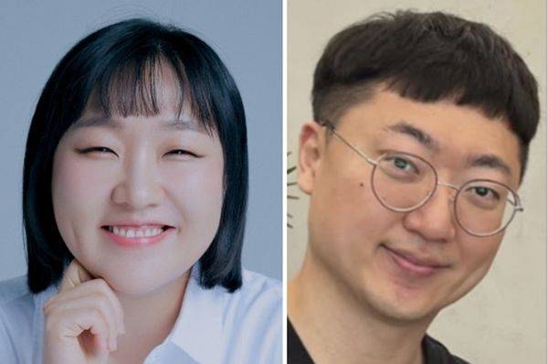 2026 대한민국 대표 광고모델 크리에이터 부문 1위에 선정된 이수지(왼쪽)와 김선태. CP엔터테인먼트·김선태 인스타그램 제공