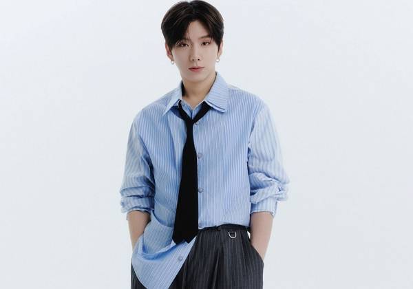 그룹 몬스타엑스 멤버 기현이 7일 오후 6시 두 번째 솔로 앨범 '보더라인'을 발표한다. 사진은 그룹 몬스타엑스 멤버 기현 모습. /사진=스타쉽엔터테인먼트