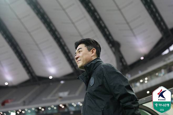 윤정환 인천 유나이티드 감독. /사진=한국프로축구연맹 제공