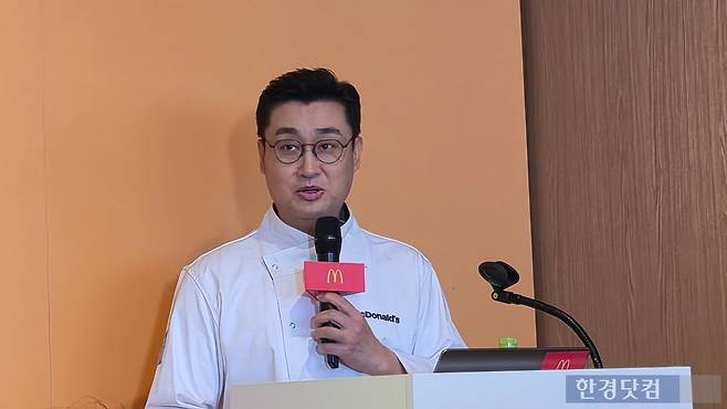 백창호 한국맥도날드 메뉴개발팀 팀장. /사진=박상경 기자
