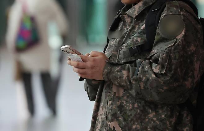 기사와 무관한 군 장병의 사진. 뉴시스