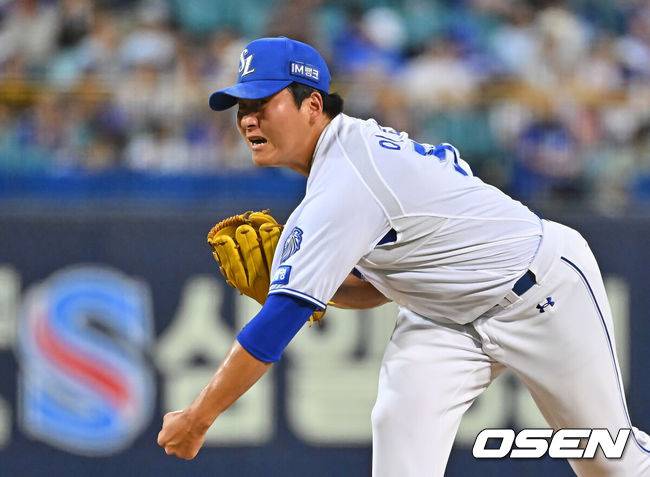 [OSEN=대구, 이석우 기자] 삼성 라이온즈 이승현 089 2026.07.08 / foto0307@osen.co.kr