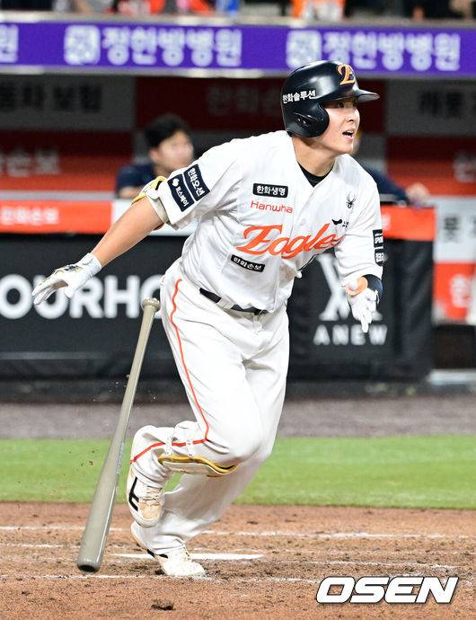 [OSEN=지형준 기자] 한화 정은원. 2026.07.07 / jpnews@osen.co.kr