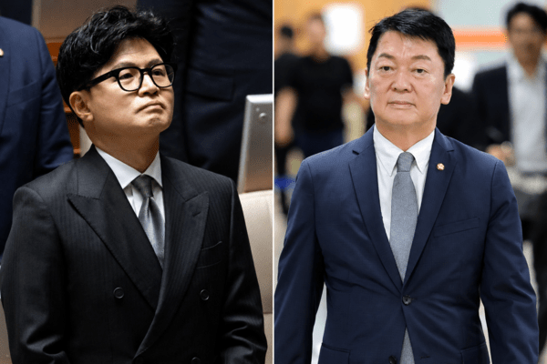 한동훈 무소속 의원(왼쪽)과 안철수 국민의힘 의원. 연합뉴스