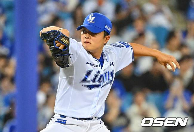 삼성 투수 이승민 / OSEN DB