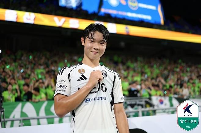 김예건. 사진=한국프로축구연맹
