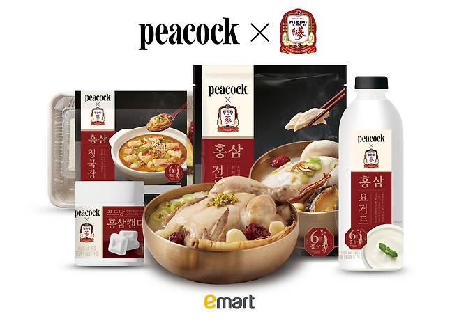 이마트, 피코크X정관장 협업 상품 출시 [이마트 제공. 재판매 및 DB금지]