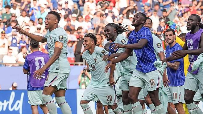 프랑스 축구대표팀 선수들
