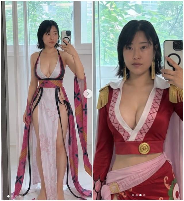 이세영이 한층 더 과감해진 코스프레를 공개하며 또 한 번 화제를 모았다. / 사진 = 이세영 SNS