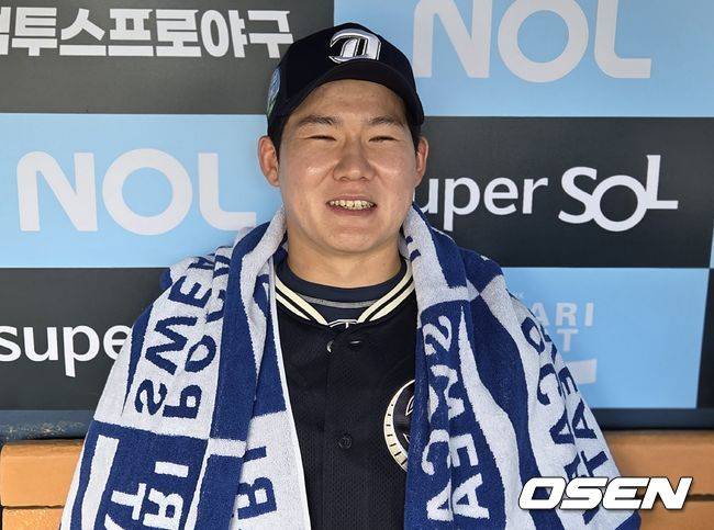 [OSEN=잠실, 한용섭 기자] 프로야구 NC 다이노스의 박민우가 11일 잠실구장에서 올스타전 홈런 더비의 파격 제안을 했다. /orange@osen.co.kr