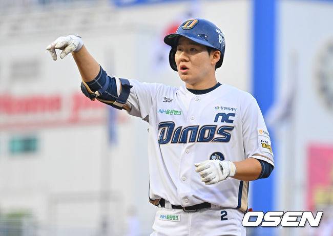 [OSEN=창원, 이석우 기자] NC 다이노스 박민우 061 2026.07.02 / foto0307@osen.co.kr
