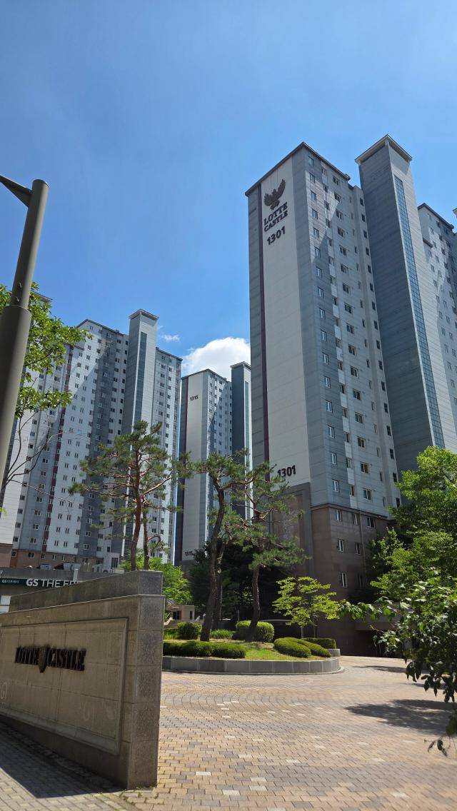 화성시 동탄구의 한 아파트 단지. [사진=홍승우 기자]