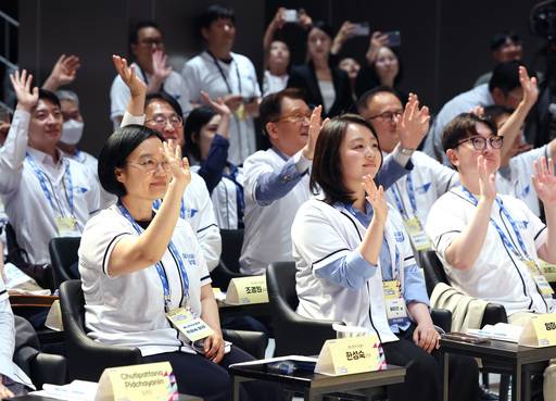 지난달 16일 마포구 SVC 서울에서 열린 모두의 창업 1기 출범식. 연합뉴스