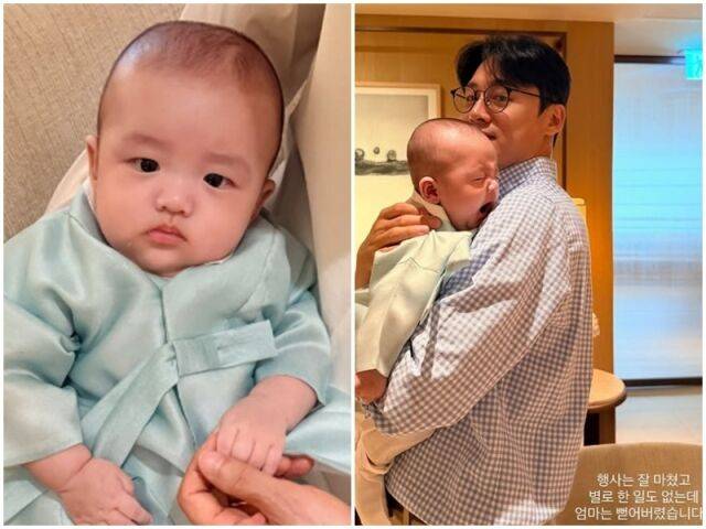 오상진 부자./소셜미디어