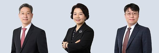왼쪽부터 신현식, 태지영, 박찬우 변호사. 법무법인 바른 제공