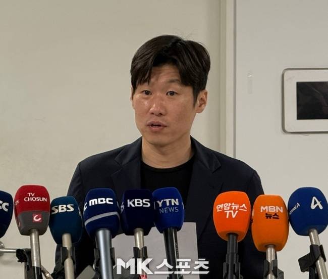 박지성 K-축구 혁신위원회 공동위원장. 사진=김영훈 기자