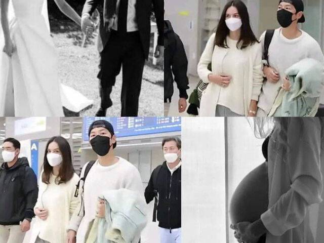 송중기와 케이티 루이즈 사운더스. / 케이티 루이즈 사운더스 소셜미디어