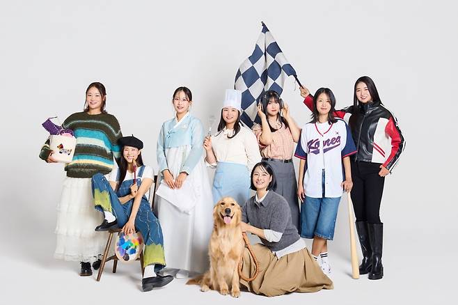 두산건설 We’ve 골프단이 KLPGA 투어 휴식기를 맞아 소속 선수들의 취미와 취향을 담아 공개한 화보. 사진제공 | 두산건설 We’ve 골프단