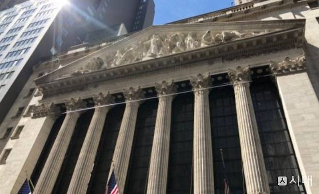 뉴욕증시가 상승 마감했다. 사진은 뉴욕증권거래소(NYSE). /사진=시대 DB