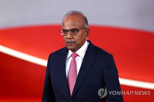 K. 샨무감 싱가포르 내무부 장관 [EPA 연합뉴스 자료사진]