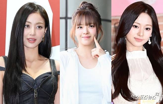 지효, 정연, 쯔위 / 엑스포츠뉴스 DB