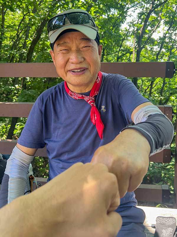"컵라면 하나면 한나절 산행도 거뜬"
