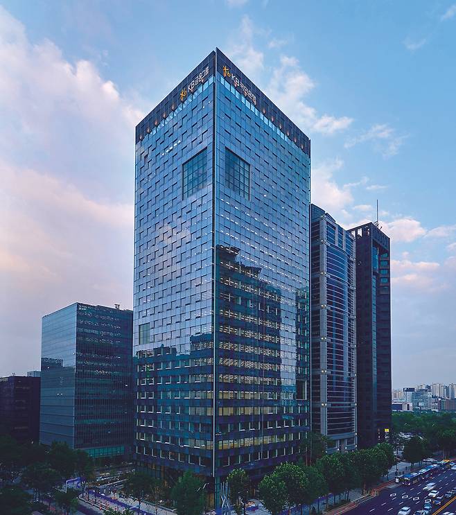 서울 영등포구 KB금융그룹 신관 전경. KB금융그룹