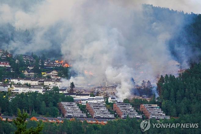 노르웨이 화재 [NTB/REUTERS=연합뉴스 자료사진. 재판매 및 DB 금지]