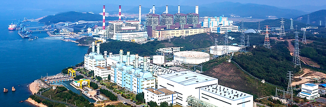▲충남 보령시 오천면에 위치한 보령화력발전소 전경. 사진=한국중부발전