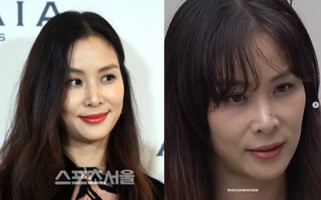 고소영 과거와 현재. 사진 | 스포츠서울 DB, ‘everyonereview’ SNS