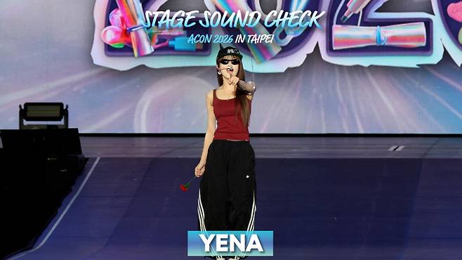 [ACON2026]  예나(YENA) 사운드 체크 무대 현장 [영상]