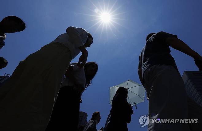 이글거리는 태양 [연합뉴스 자료사진]