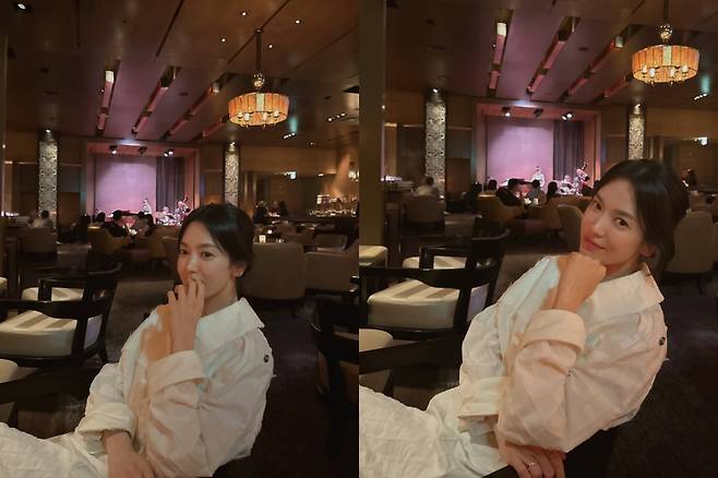 Actor Song Hye-kyo shared updates on his recent activities through social media, revealing photos of his relaxed daily life and flawless, smooth skin. In the photos, Song Hye-kyo is seen spending time on a terrace wearing a baseball jacket, showcasing his innocent charm with natural makeup.He particularly captivated attention by displaying his unchanging beauty, revealing clear, flawless skin even under lighting. His appearance enjoying his daily life in comfortable attire drew admiration from fans.Meanwhile, Song Hye-kyo is awaiting the release of the Netflix series *Slowly, Intensely*.