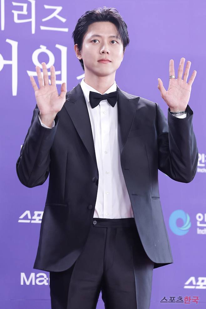 제5회 청룡시리즈어워즈(The 5th Blue Dragon Series Awards) 레드카펫 행사에 참석한 주우재. 2026.7.31 ⓒ이혜영 기자 lhy@hankooki.com
