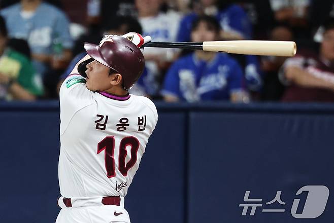 키움 히어로즈 내야수 김웅빈. 2026.7.22 ⓒ 뉴스1 오대일 기자