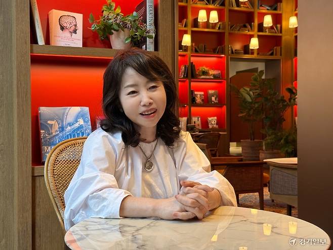곽금주 서울대학교 심리학과 명예교수가 경기일보와 인터뷰하고 있다. 이서현 기자