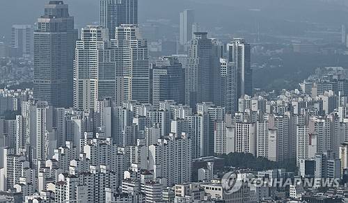 서울 강남 일대 아파트 모습 [연합뉴스 자료사진]