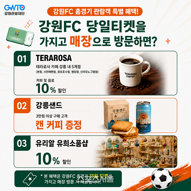 ‘강원 원정패스’ 홍보 안내문.  사진|강원관광재단