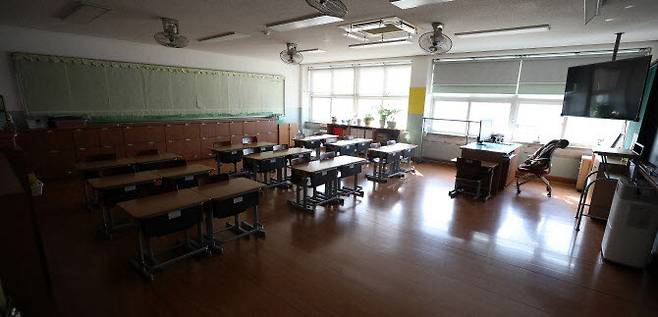한 초등학교 교실. 사진은 기사와 관계가 없음. (사진=뉴시스)