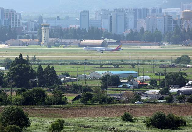 광주 군공항, 반도체 클러스터 예정 부지 [사진=연합뉴스]