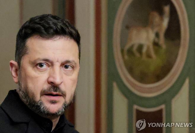 볼로디미르 젤렌스키 우크라이나 대통령 [로이터=연합뉴스 자료사진. 재판매 및 DB 금지]