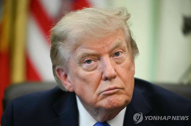 트럼프 대통령 [AFP=연합뉴스. 재판매 및 DB 금지]