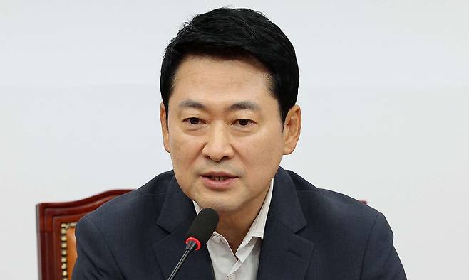 국민의힘 장동혁 대표. 뉴시스