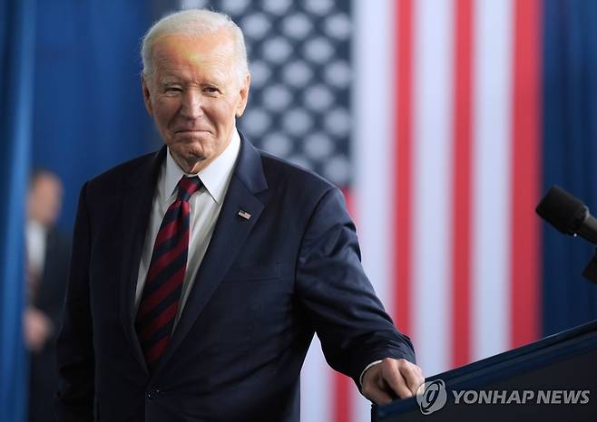 조 바이든 전 미국 대통령 [AP=연합뉴스 자료사진. 재판매 및 DB 금지]