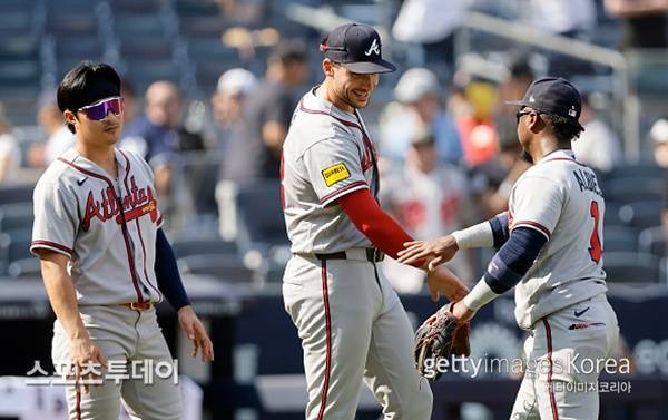 김하성(가장 왼쪽) / 사진=Gettyimages 제공