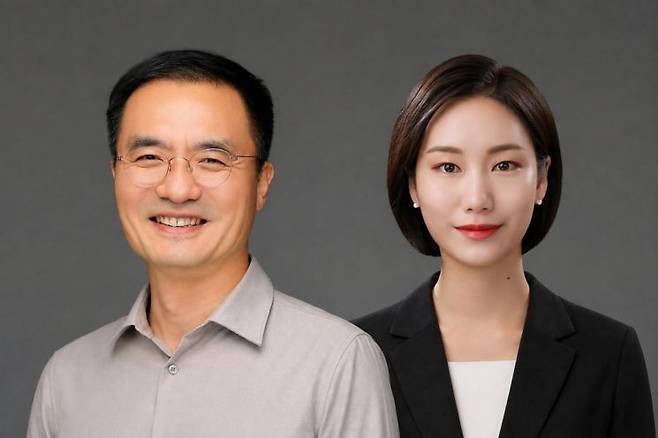 황은혜 과학기술정책연구원(STEPI) 선임연구원(오른쪽)과 홍성민 선임연구위원. 두 연구자는 AI 확산에 따른 디지털헬스케어 산업의 기술인력 수요 변화를 분석했다. STEPI 제공