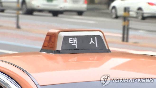 택시 <<연합뉴스TV 캡처>>